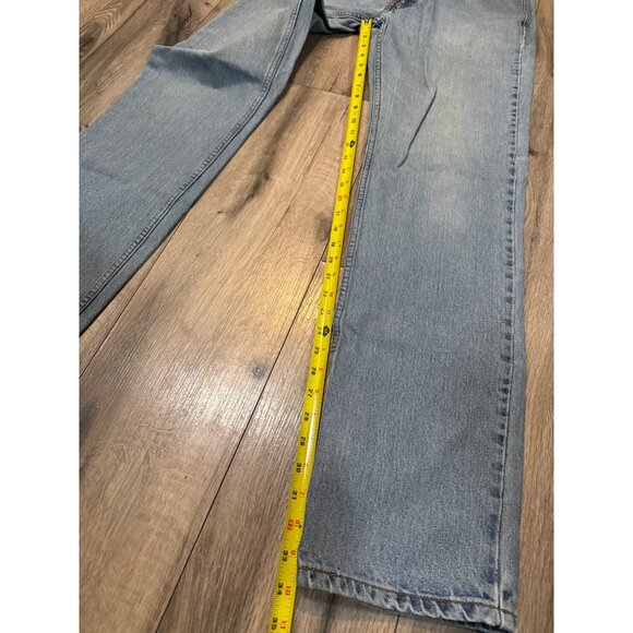 Levis 512 Slim Fit Mens Jeans 34W 36L Light Wash Denim Classic Casual Wear - Picture 6 of 8